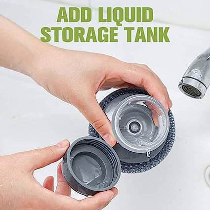 Multifunctional Pressing Cleaning Brush- Built-in Liquid Storage Tank