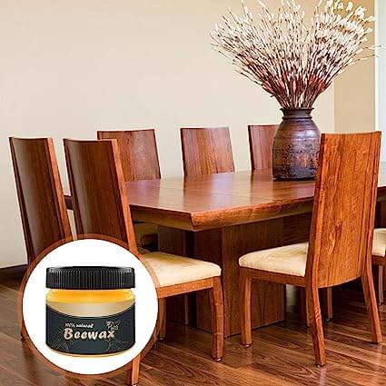 Furniture Polish - Wood Seasoning Bees wax - Complete Solution for Furniture Care