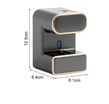 Automatic Sensor Toothpaste Dispenser with 3 Toothpaste Slots Wall Mounted Electric Toothpaste Squeezer for Bathroom Accessories