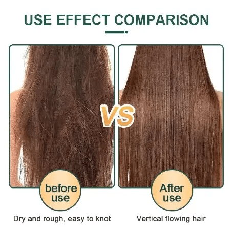 Hair Straightener Iron Brush-Comb 2-in-1 Hair Straightener Curling Comb-Professional Styling Brush